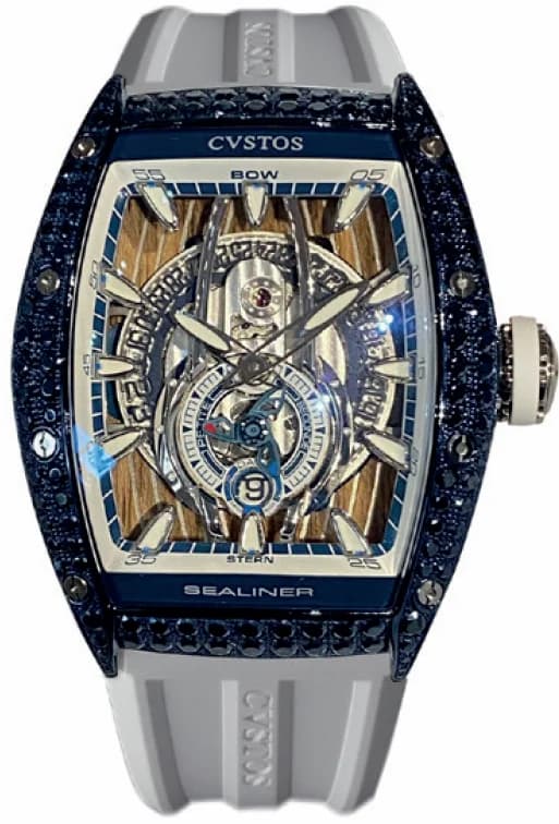 Cvstos Cvstos Hour Minute Seconde Challenge Sealiner PS Navy Blue Steel C00103.4106004 C00103-4106004 — фото часов Cvstos Cvstos Hour Minute Seconde Challenge Sealiner PS Navy Blue Steel C00103.4106004 C00103-4106004 — фото часов