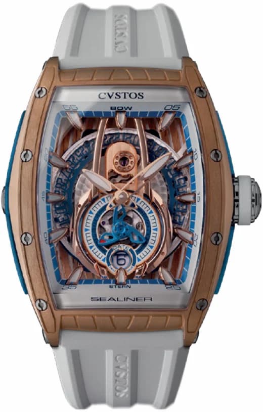 Cvstos Cvstos Hour Minute Seconde Challenge Sealiner PS Bicolor Red Gold C00103.4125001 C00103-4125001 — фото часов Cvstos Cvstos Hour Minute Seconde Challenge Sealiner PS Bicolor Red Gold C00103.4125001 C00103-4125001 — фото часов