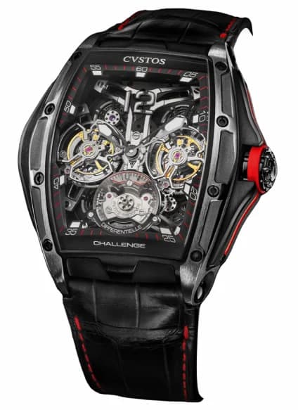 Cvstos Cvstos Challenge Double Tourbillon Titanium CHALLENGE III TOURBILLON TITANIUM — фото часов Cvstos Cvstos Challenge Double Tourbillon Titanium CHALLENGE III TOURBILLON TITANIUM — фото часов