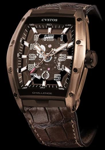 Cvstos Cvstos Hour Minute Seconde CHALLENGE JETLINER BRANCARD BROWN CHALLENGE JETLINER BRANCARD BROWN — фото часов Cvstos Cvstos Hour Minute Seconde CHALLENGE JETLINER BRANCARD BROWN CHALLENGE JETLINER BRANCARD BROWN — фото часов
