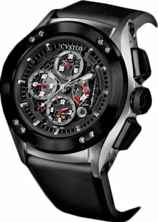 Cvstos Cvstos Challenge R50 Chrono Steel Black Steel CR50 C SSBR — фото часов Cvstos Cvstos Challenge R50 Chrono Steel Black Steel CR50 C SSBR — фото часов