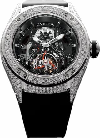 Cvstos Cvstos Tourbillon Challenge TCR50 TS Platinum and Diamond CR50 TS 02 — фото часов Cvstos Cvstos Tourbillon Challenge TCR50 TS Platinum and Diamond CR50 TS 02 — фото часов