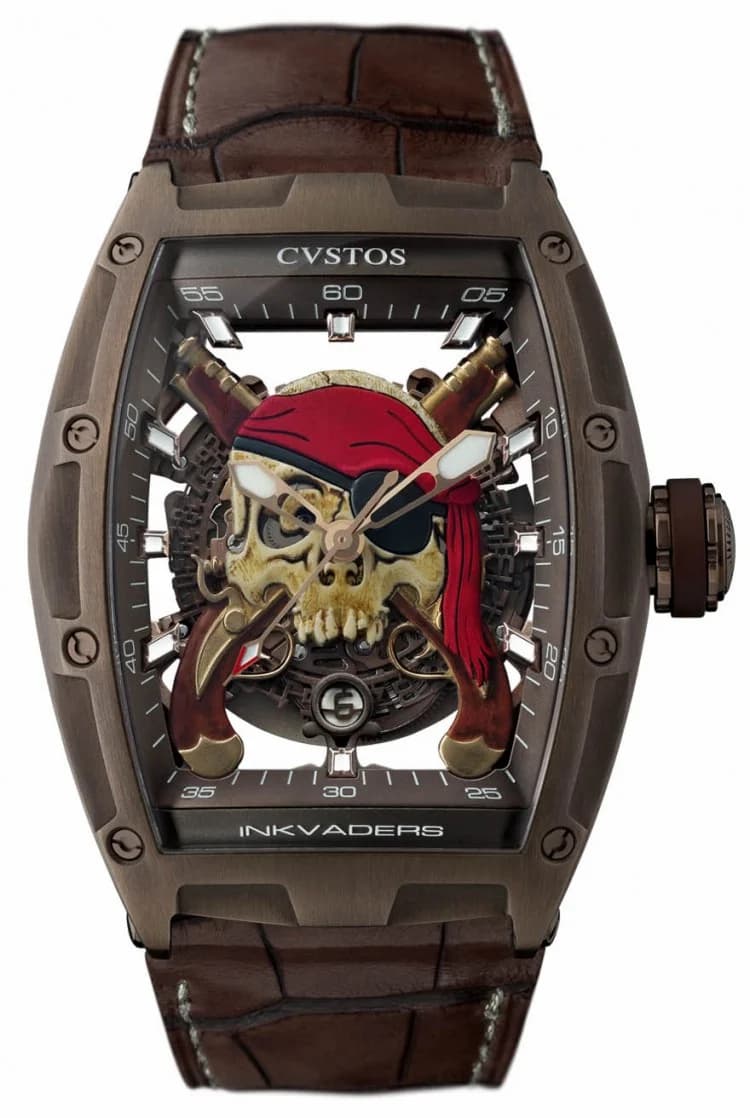Cvstos Cvstos Hour Minute Seconde Challenge Jetliner 2 Inkskull Pirate Gun Brst CVT-JET2-IS-PRG BRST CVT.JET2.IS.PRG BRST — фото часов Cvstos Cvstos Hour Minute Seconde Challenge Jetliner 2 Inkskull Pirate Gun Brst CVT-JET2-IS-PRG BRST CVT.JET2.IS.PRG BRST — фото часов