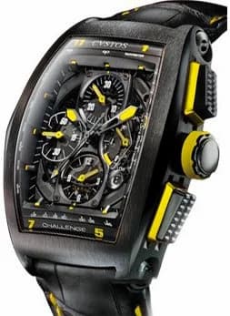 Cvstos Cvstos Challenge Chrono GP Black Steel Yellow Challenge Chrono GP 04 — фото часов Cvstos Cvstos Challenge Chrono GP Black Steel Yellow Challenge Chrono GP 04 — фото часов