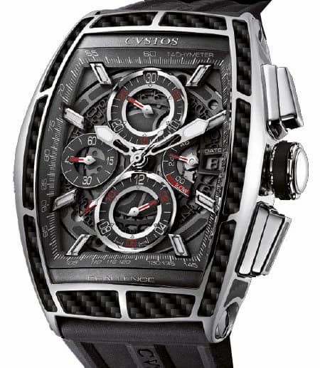 Cvstos Cvstos Challenge Chrono II Carbon Steel Challenge Chrono II GT Steel Carbon — фото часов Cvstos Cvstos Challenge Chrono II Carbon Steel Challenge Chrono II GT Steel Carbon — фото часов