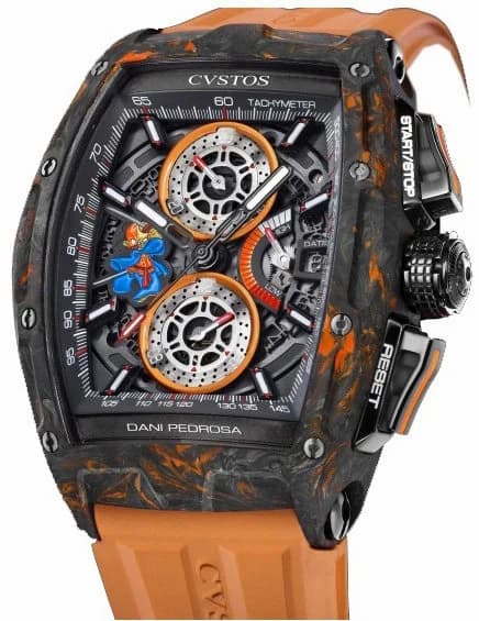 Cvstos Cvstos Chronograph Challenge Pedrosa Carbon Challenge Pedrosa Carbon — фото часов Cvstos Cvstos Chronograph Challenge Pedrosa Carbon Challenge Pedrosa Carbon — фото часов