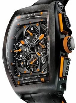 Cvstos Cvstos Challenge Chrono GP Black Steel Orange Chrono GP Black Steel Orange — фото часов Cvstos Cvstos Challenge Chrono GP Black Steel Orange Chrono GP Black Steel Orange — фото часов