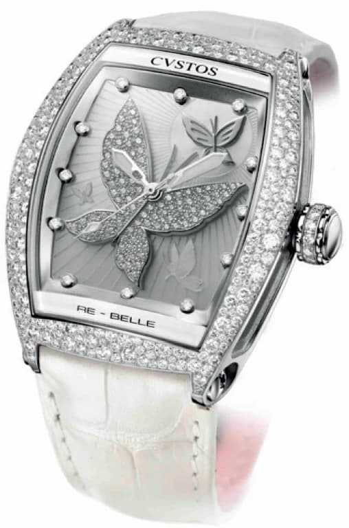 Cvstos Cvstos Hour Minute Seconde Re-belle Papillon Steel Diamond D00101.3600004 D00101-3600004 — фото часов Cvstos Cvstos Hour Minute Seconde Re-belle Papillon Steel Diamond D00101.3600004 D00101-3600004 — фото часов