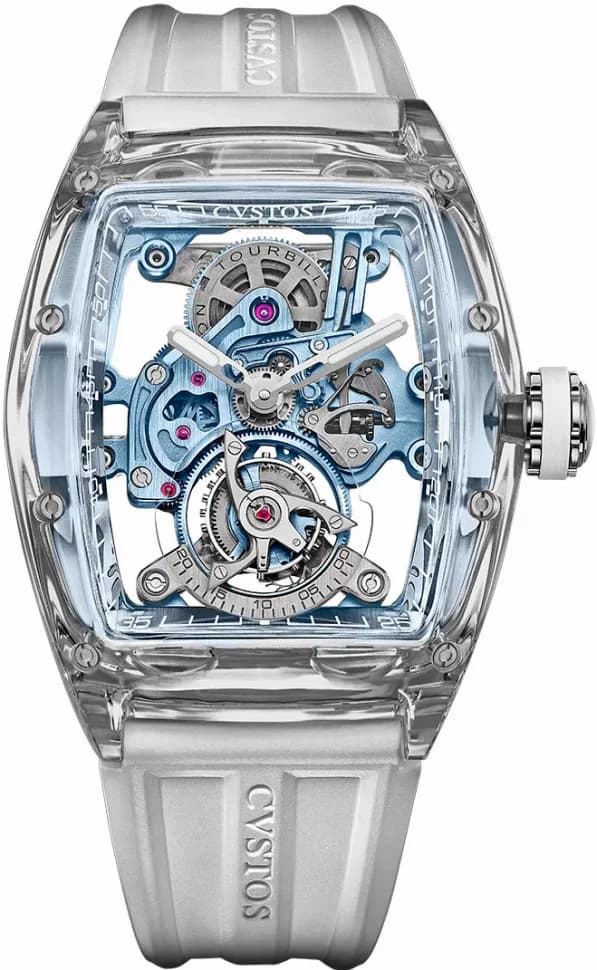 Cvstos Cvstos Complication Challenge Tourbillon Sapphire Ice Blue E00105.4183002 E00105-4183002 — фото часов Cvstos Cvstos Complication Challenge Tourbillon Sapphire Ice Blue E00105.4183002 E00105-4183002 — фото часов