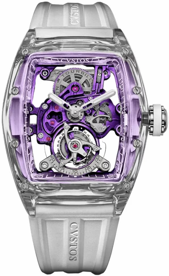 Cvstos Cvstos Complication Challenge Tourbillon Sapphire Purple E00105.4188005 E00105-4188005 — фото часов Cvstos Cvstos Complication Challenge Tourbillon Sapphire Purple E00105.4188005 E00105-4188005 — фото часов