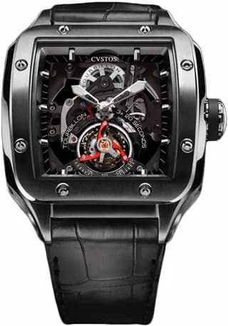 Cvstos Cvstos Tourbillon Evosquare TS TES TS Titanium Evosquare 50 T-S Tourbillon Sport Titan 2N — фото часов Cvstos Cvstos Tourbillon Evosquare TS TES TS Titanium Evosquare 50 T-S Tourbillon Sport Titan 2N — фото часов
