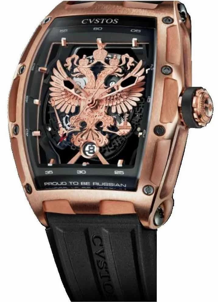 Cvstos Cvstos Challenge Jet-Liner PROUD TO BE RUSSIAN - GERARD DEPARDIEU EDITION Bicolor 5N Red Gold PROUD TO BE RUSSIAN . GERARD DEPARDIEU EDITION Bicolor 5N Red Gold — фото часов Cvstos Cvstos Challenge Jet-Liner PROUD TO BE RUSSIAN - GERARD DEPARDIEU EDITION Bicolor 5N Red Gold PROUD TO BE RUSSIAN . GERARD DEPARDIEU EDITION Bicolor 5N Red Gold — фото часов