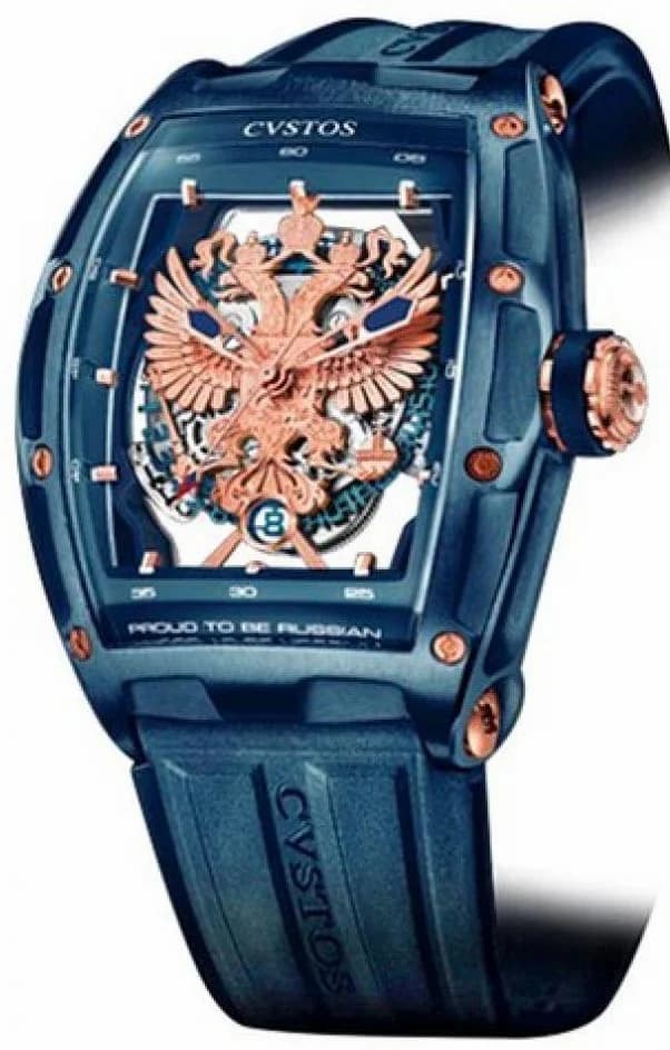 Cvstos Cvstos Challenge Jet-Liner PROUD TO BE RUSSIAN - GERARD DEPARDIEU EDITION Blue Steel PVD PROUD TO BE RUSSIAN . GERARD DEPARDIEU EDITION Blue Steel PVD — фото часов Cvstos Cvstos Challenge Jet-Liner PROUD TO BE RUSSIAN - GERARD DEPARDIEU EDITION Blue Steel PVD PROUD TO BE RUSSIAN . GERARD DEPARDIEU EDITION Blue Steel PVD — фото часов