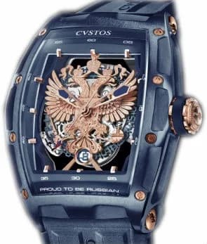 Cvstos Cvstos Hour Minute Seconde Challenge Jet-liner Proud To Be Russian-Gerard Depardieu Edition PTBR Blue PTBR Blue — фото часов Cvstos Cvstos Hour Minute Seconde Challenge Jet-liner Proud To Be Russian-Gerard Depardieu Edition PTBR Blue PTBR Blue — фото часов