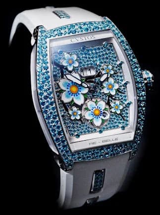 Cvstos Cvstos Hour Minute Seconde Re-Belle Sakura Blue Saphhires Re.Belle Sakura Blue Saphhires — фото часов Cvstos Cvstos Hour Minute Seconde Re-Belle Sakura Blue Saphhires Re.Belle Sakura Blue Saphhires — фото часов