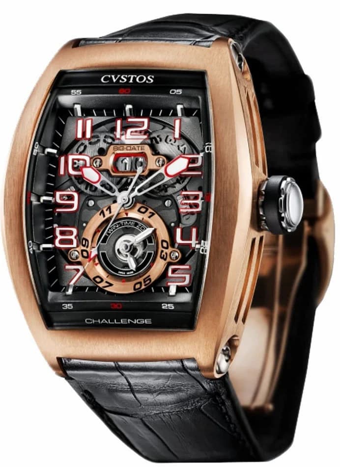 Cvstos Cvstos Hour Minute Seconde Challenge Twin-Time TT Gold TT Gold — фото часов Cvstos Cvstos Hour Minute Seconde Challenge Twin-Time TT Gold TT Gold — фото часов