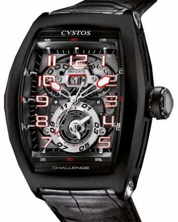 Cvstos Cvstos Hour Minute Seconde Challenge Twin-Time TT Steel Black TT Steel Black — фото часов Cvstos Cvstos Hour Minute Seconde Challenge Twin-Time TT Steel Black TT Steel Black — фото часов