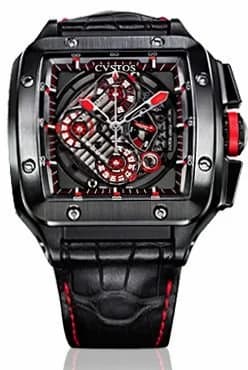 Cvstos Chronograph Evosquare ES HF Black Steel Evosquare HF