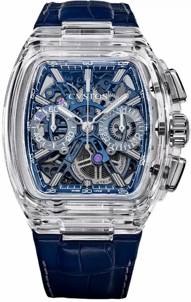 Cvstos Metropolitan Chrono Sapphire Blue Dial F00112.4283001 F00112-4283001
