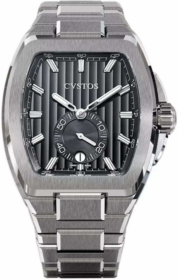 Cvstos Cvstos Metropolitan PS Titanium Grey F01103.4214001 F01103-4214001 — фото часов Cvstos Cvstos Metropolitan PS Titanium Grey F01103.4214001 F01103-4214001 — фото часов
