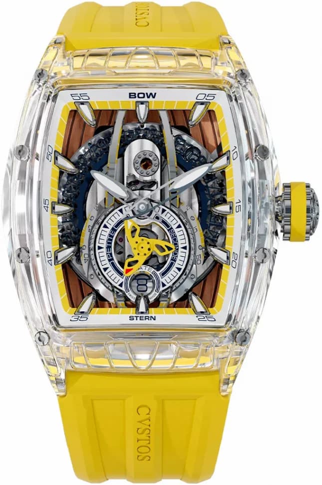 Cvstos Cvstos Sealiner PS Sapphire Yellow C00103.4189001 C00103-4189001 — фото часов Cvstos Cvstos Sealiner PS Sapphire Yellow C00103.4189001 C00103-4189001 — фото часов