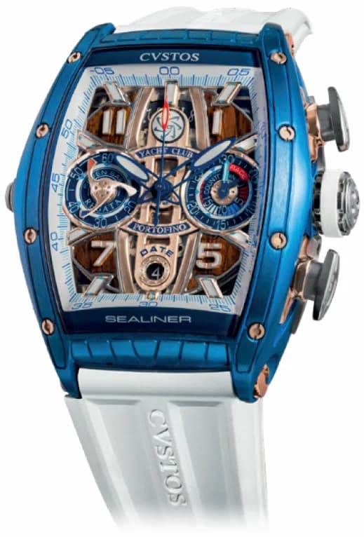 Cvstos Challenge Sealiner Yacht Club Portofino Chronograph Skyblue Steel C00107.4106002 C00107-4106002