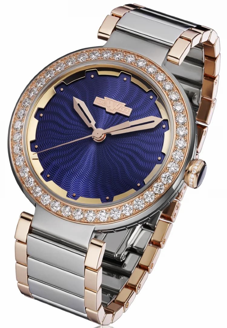 DeWitt Ladies Blue Empire Quartz BEM.QZ.001 BEM-QZ-001