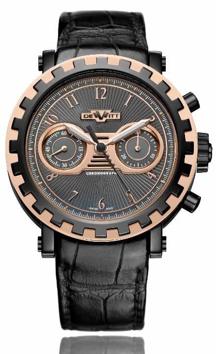 DeWitt Academia Chronostream Rose Gold / Neotitanium AC.6005.053A.M091 AC-6005-053A-M091 — фото часов DeWitt Academia Chronostream Rose Gold / Neotitanium AC.6005.053A.M091 AC-6005-053A-M091 — фото часов