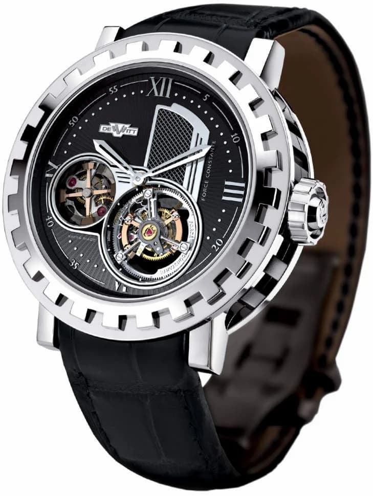 DeWitt Academia Tourbillon Force Constante White Gold AC.8003.48.M070 AC-8003-48-M070 — фото часов DeWitt Academia Tourbillon Force Constante White Gold AC.8003.48.M070 AC-8003-48-M070 — фото часов