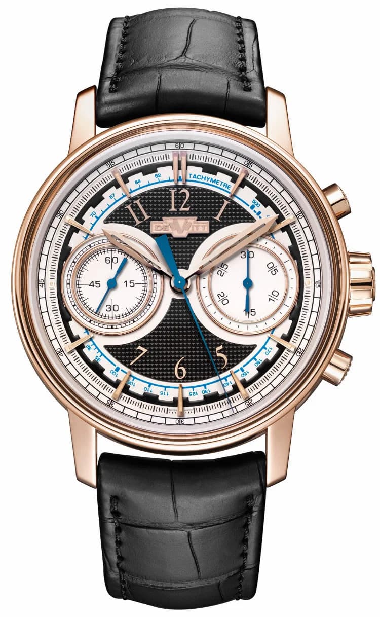 DeWitt Academia Chronostream II Rose Gold AC.CHR.001 AC-CHR-001 — фото часов DeWitt Academia Chronostream II Rose Gold AC.CHR.001 AC-CHR-001 — фото часов