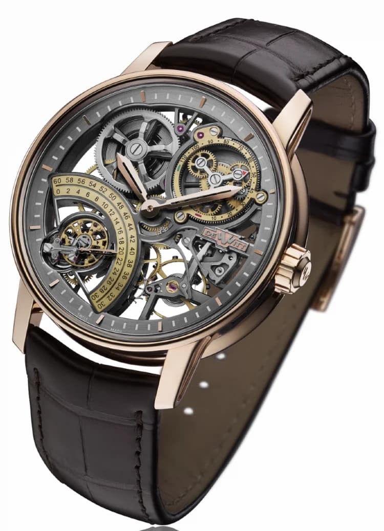DeWitt Academia Skeleton Rose Gold AC.SKE.001 AC-SKE-001 — фото часов DeWitt Academia Skeleton Rose Gold AC.SKE.001 AC-SKE-001 — фото часов