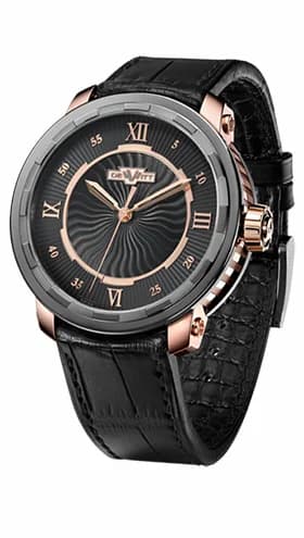 DeWitt Twenty-8-Eight Automatic Rose Gold with Black PVD T8.AU.011 T8-AU-011 — фото часов DeWitt Twenty-8-Eight Automatic Rose Gold with Black PVD T8.AU.011 T8-AU-011 — фото часов