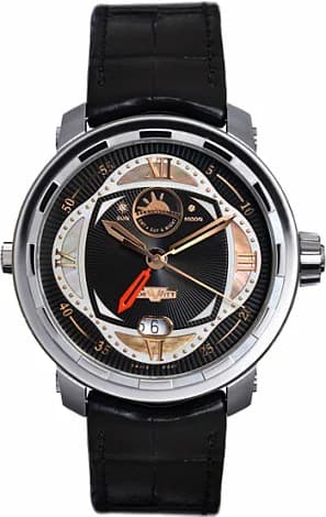 DeWitt Twenty-8-Eight GMT2 Poetic Titanium T8.POE.001 T8-POE-001