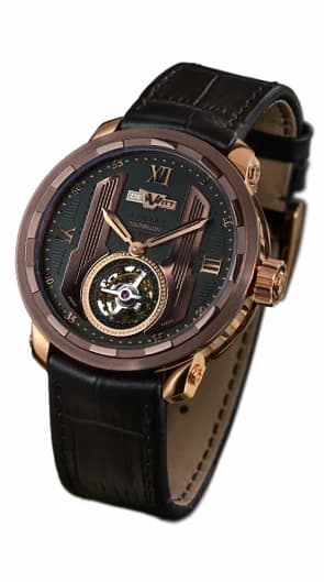 DeWitt Twenty-8-Eight Tourbillon Rose Gold / Titanium with Bronze PVD T8.TH.016 T8-TH-016 — фото часов DeWitt Twenty-8-Eight Tourbillon Rose Gold / Titanium with Bronze PVD T8.TH.016 T8-TH-016 — фото часов