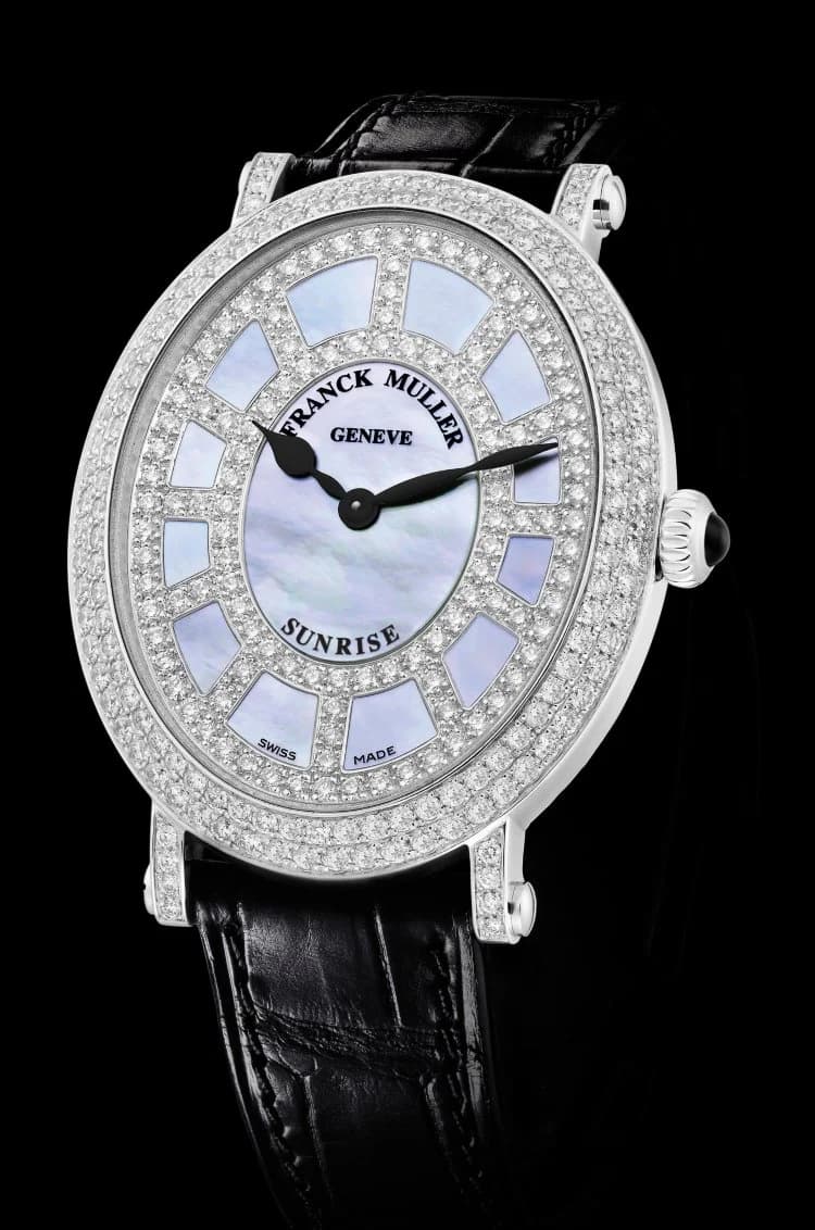 Franck Muller Cintree Curvex Sunrise Oval Ladies 1632 B QZ SNR D CD 1632 B QZ SNR D CD — фото часов Franck Muller Cintree Curvex Sunrise Oval Ladies 1632 B QZ SNR D CD 1632 B QZ SNR D CD — фото часов