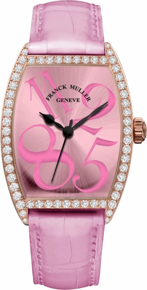 Franck Muller Ladies Collection Cintree Curvex Lucky 8 1750 SC AT FO LUCKY 8 D PK 1750 SC AT FO LUCKY 8 D PK — фото часов Franck Muller Ladies Collection Cintree Curvex Lucky 8 1750 SC AT FO LUCKY 8 D PK 1750 SC AT FO LUCKY 8 D PK — фото часов