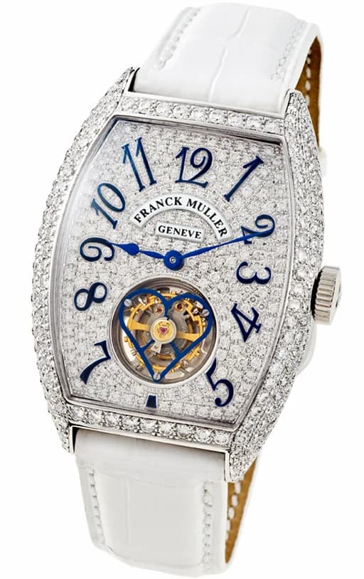 Franck Muller Cintree Curvex Tourbillon Ladies 3080 LT D5 CD 3080 LT D5 CD — фото часов Franck Muller Cintree Curvex Tourbillon Ladies 3080 LT D5 CD 3080 LT D5 CD — фото часов