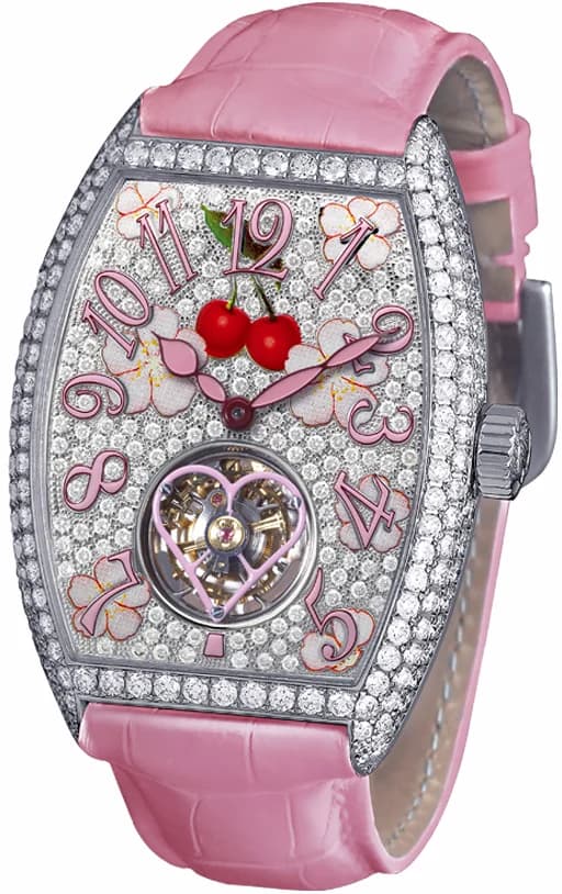 Franck Muller Cintree Curvex Sakura Ladies 3080 T D CD 3080 T D CD — фото часов Franck Muller Cintree Curvex Sakura Ladies 3080 T D CD 3080 T D CD — фото часов
