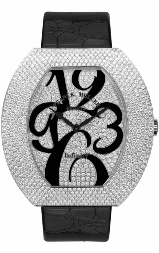 Franck Muller Infinity Curvex Ladies 3550 QZ A D6 CD White Gold 3550 QZ A D6 CD White Gold — фото часов Franck Muller Infinity Curvex Ladies 3550 QZ A D6 CD White Gold 3550 QZ A D6 CD White Gold — фото часов