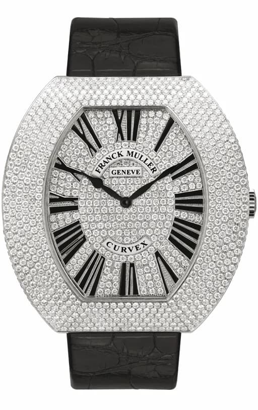 Franck Muller Infinity Curvex Ladies 3550 QZ R D6 CD White Gold 3550 QZ R D6 CD White Gold — фото часов Franck Muller Infinity Curvex Ladies 3550 QZ R D6 CD White Gold 3550 QZ R D6 CD White Gold — фото часов