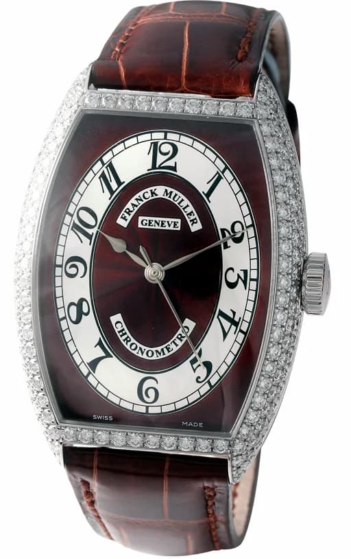 Franck Muller Cintree Curvex Chronometro Ladies 5850 SC CHR MET D brown 5850 SC CHR MET D brown — фото часов Franck Muller Cintree Curvex Chronometro Ladies 5850 SC CHR MET D brown 5850 SC CHR MET D brown — фото часов