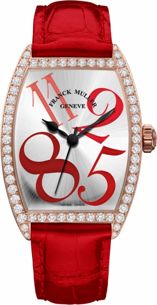 Franck Muller Ladies Collection Cintree Curvex Lucky 8 7500 SC AT FO LUCKY 8 D RD 7500 SC AT FO LUCKY 8 D RD — фото часов Franck Muller Ladies Collection Cintree Curvex Lucky 8 7500 SC AT FO LUCKY 8 D RD 7500 SC AT FO LUCKY 8 D RD — фото часов