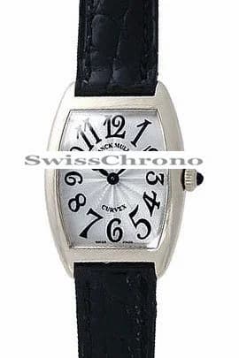 Franck Muller Ladies Medium Cintree Curvex 7502 QZ-5 7502 QZ