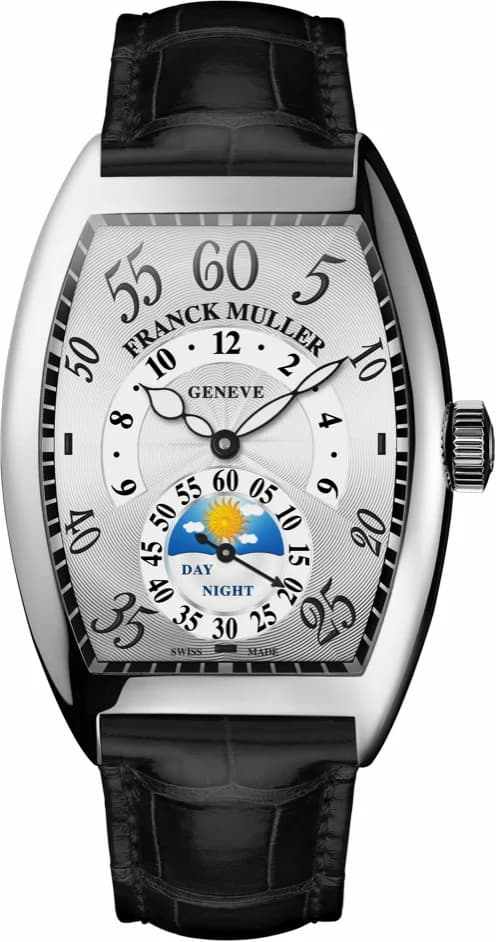 Franck Muller Ladies Collection Cintree Curvex Retrograde Hours Day & Night 7880 HR JN WG E 7880 HR JN WG E — фото часов Franck Muller Ladies Collection Cintree Curvex Retrograde Hours Day & Night 7880 HR JN WG E 7880 HR JN WG E — фото часов