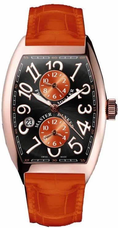 Franck Muller Mens Collection Cintree Curvex Master Banker Asia Exclusive 7880 MB SC DT II OR 7880 MB SC DT II OR — фото часов Franck Muller Mens Collection Cintree Curvex Master Banker Asia Exclusive 7880 MB SC DT II OR 7880 MB SC DT II OR — фото часов