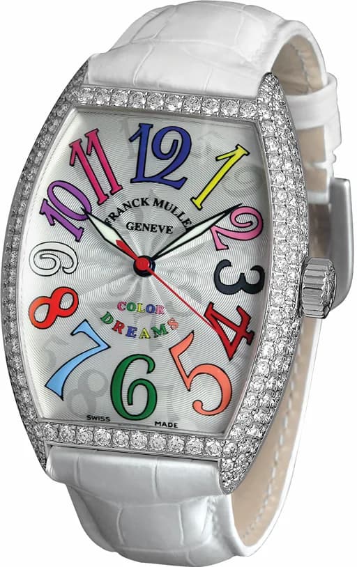 Franck Muller Color Dreams Cintree Curvex Ladies 7880 SC DT COL DRM D 7880 SC DT COL DRM D — фото часов Franck Muller Color Dreams Cintree Curvex Ladies 7880 SC DT COL DRM D 7880 SC DT COL DRM D — фото часов