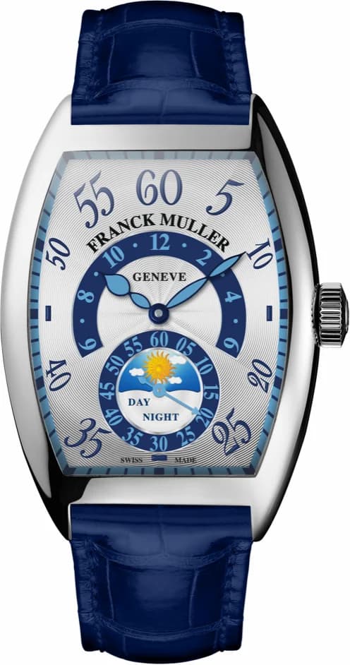 Franck Muller Mens Cintree Curvex Retrograde Hours Day & Night 7880HRJNS6IIWGE 7880HRJNS6IIWGE — фото часов Franck Muller Mens Cintree Curvex Retrograde Hours Day & Night 7880HRJNS6IIWGE 7880HRJNS6IIWGE — фото часов
