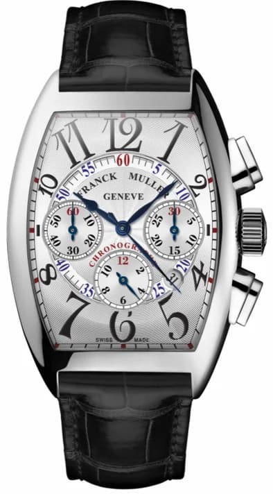 Franck Muller Mens Collection Cintree Curvex Chronographe 8880 CC AT White Gold 8880 CC AT White Gold — фото часов Franck Muller Mens Collection Cintree Curvex Chronographe 8880 CC AT White Gold 8880 CC AT White Gold — фото часов