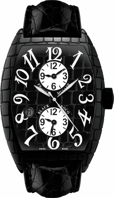 Franck Muller Cintree Curvex Croco 8880 MB SC DT BLK CRO 8880 MB SC DT BLK CRO — фото часов Franck Muller Cintree Curvex Croco 8880 MB SC DT BLK CRO 8880 MB SC DT BLK CRO — фото часов
