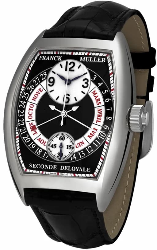 Franck Muller Cintree Curvex Seconde Deloyale 8880 SEC DEL 8880 SEC DEL — фото часов Franck Muller Cintree Curvex Seconde Deloyale 8880 SEC DEL 8880 SEC DEL — фото часов